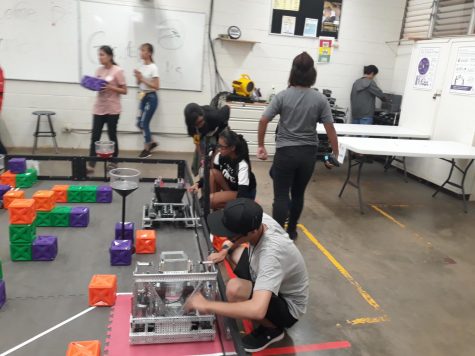 Robotics would be one class that students would take under the Design Academy next school year.