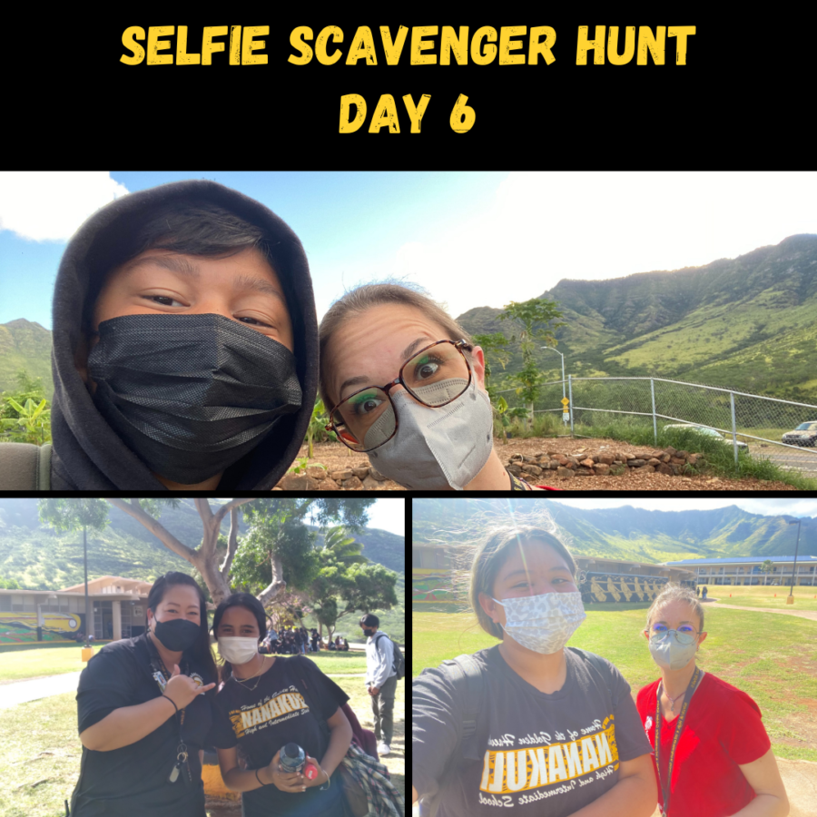 SELFIE SCAVENGER HUNT DAY 6 PICS