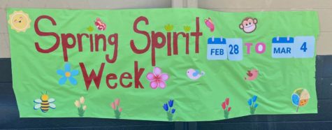 SPRING SPIRIT WEEK BEGINS ON MONDAY, FEBRUARY 28