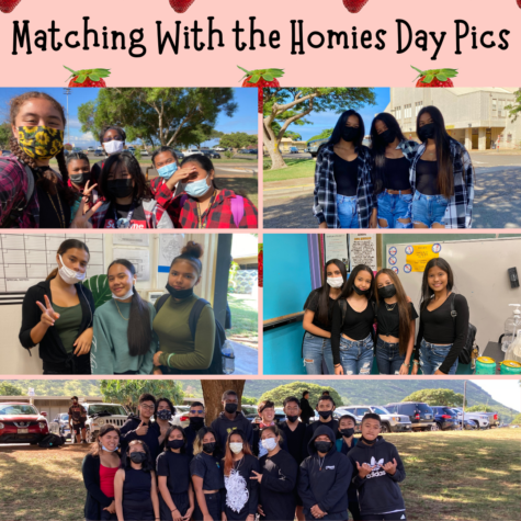 MATCHING WITH THE HOMIES RESULTS AND PICS