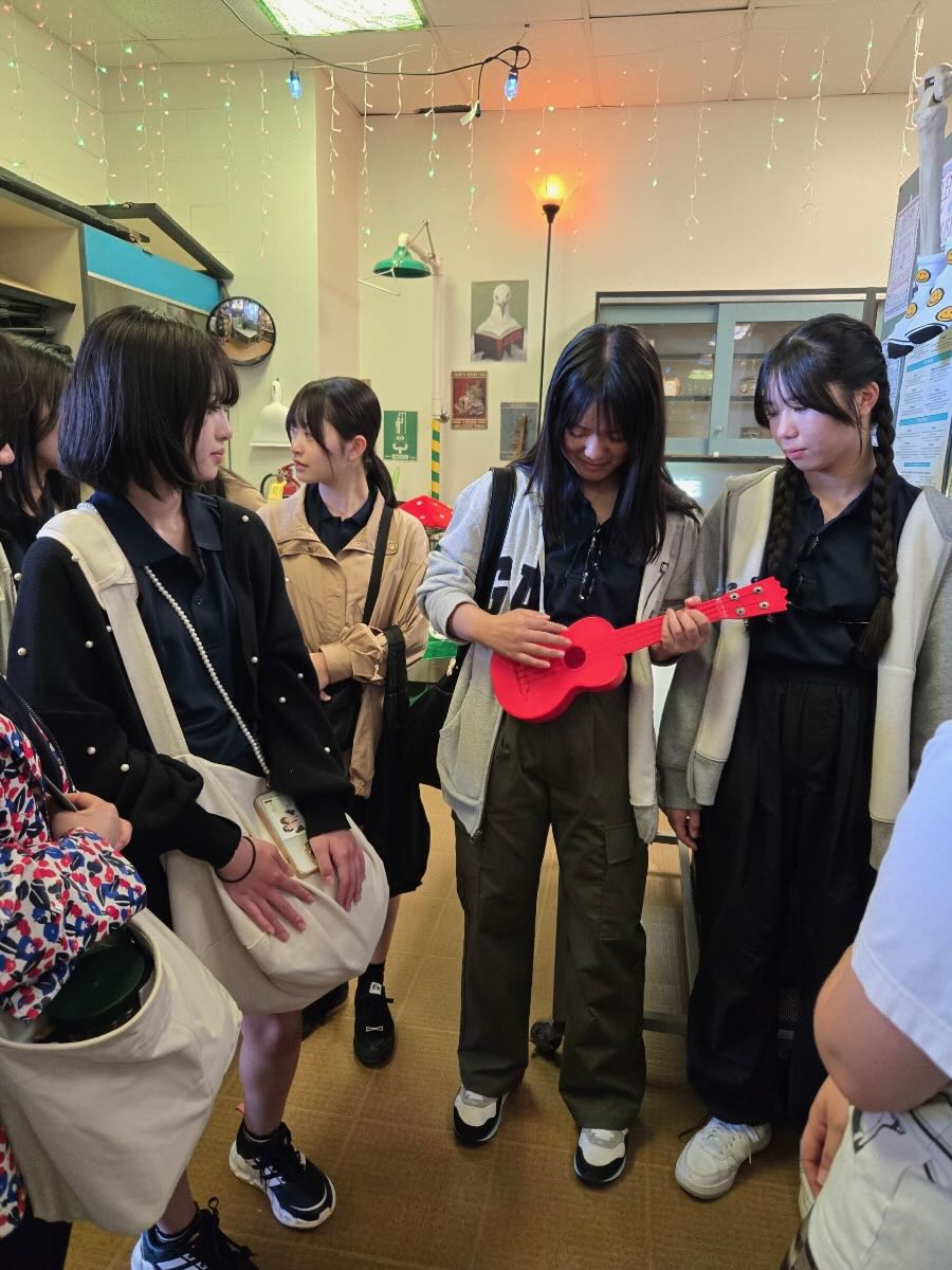 Building Bridges: NHIS and Japanese Students Share a Day of Fun, Learning, and Culture