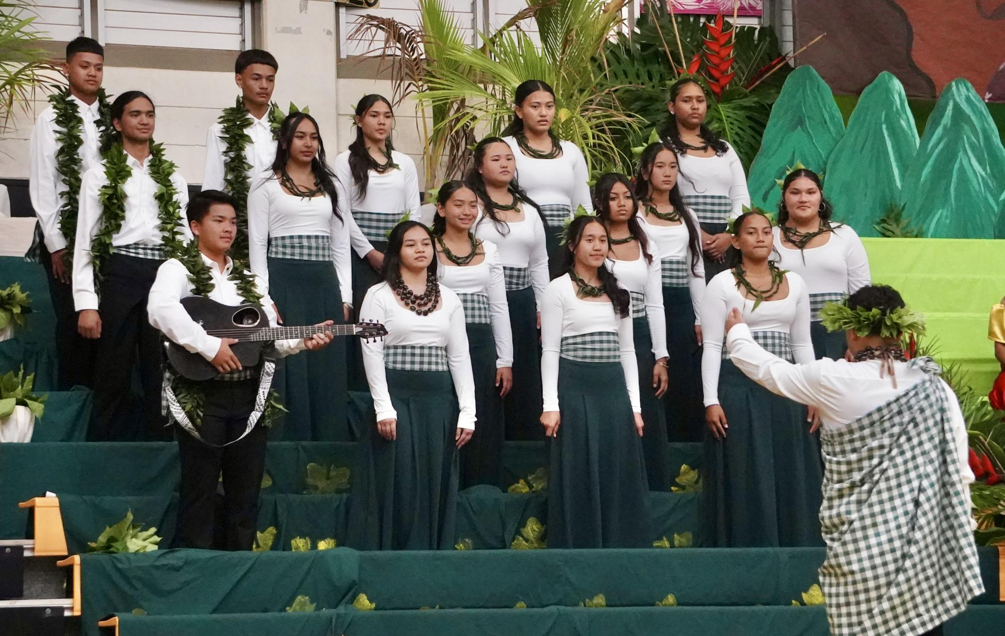 Kamakakēhau Fernandez, made a shout out video on Instagram praising the Class of 2028’s performance and congratulating them on a successful Songfest.
