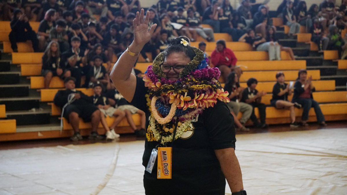 On May 15, 2026 Aunty Selma was the last honoree for NHIS' Walk of Honor. Her family, students, and colleagues were able to congratulate her as she took a final walk across the gym.